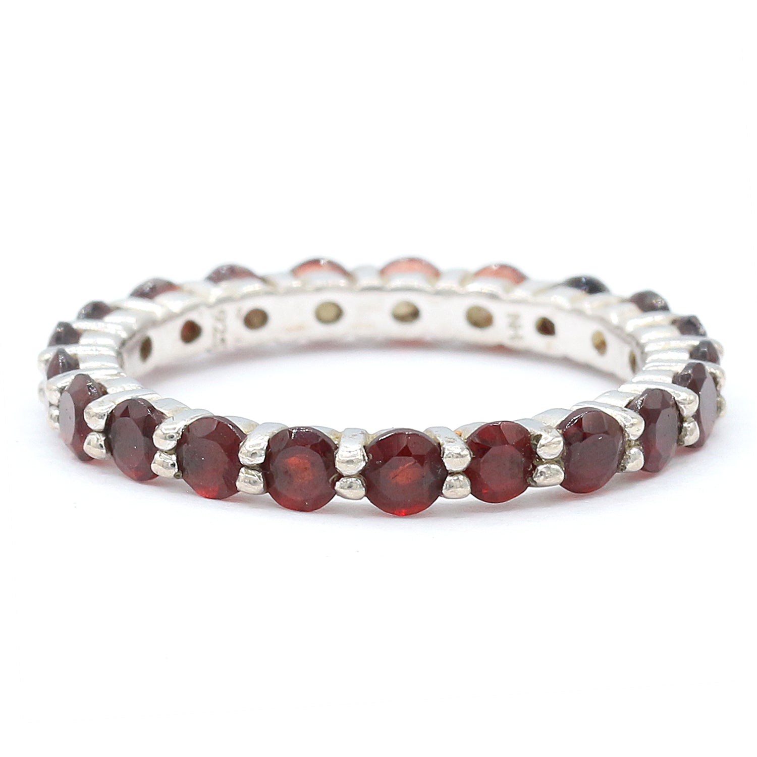 The Classics 2.80ctw Garnet Band Eternity Ring CANNOT BE RESIZED