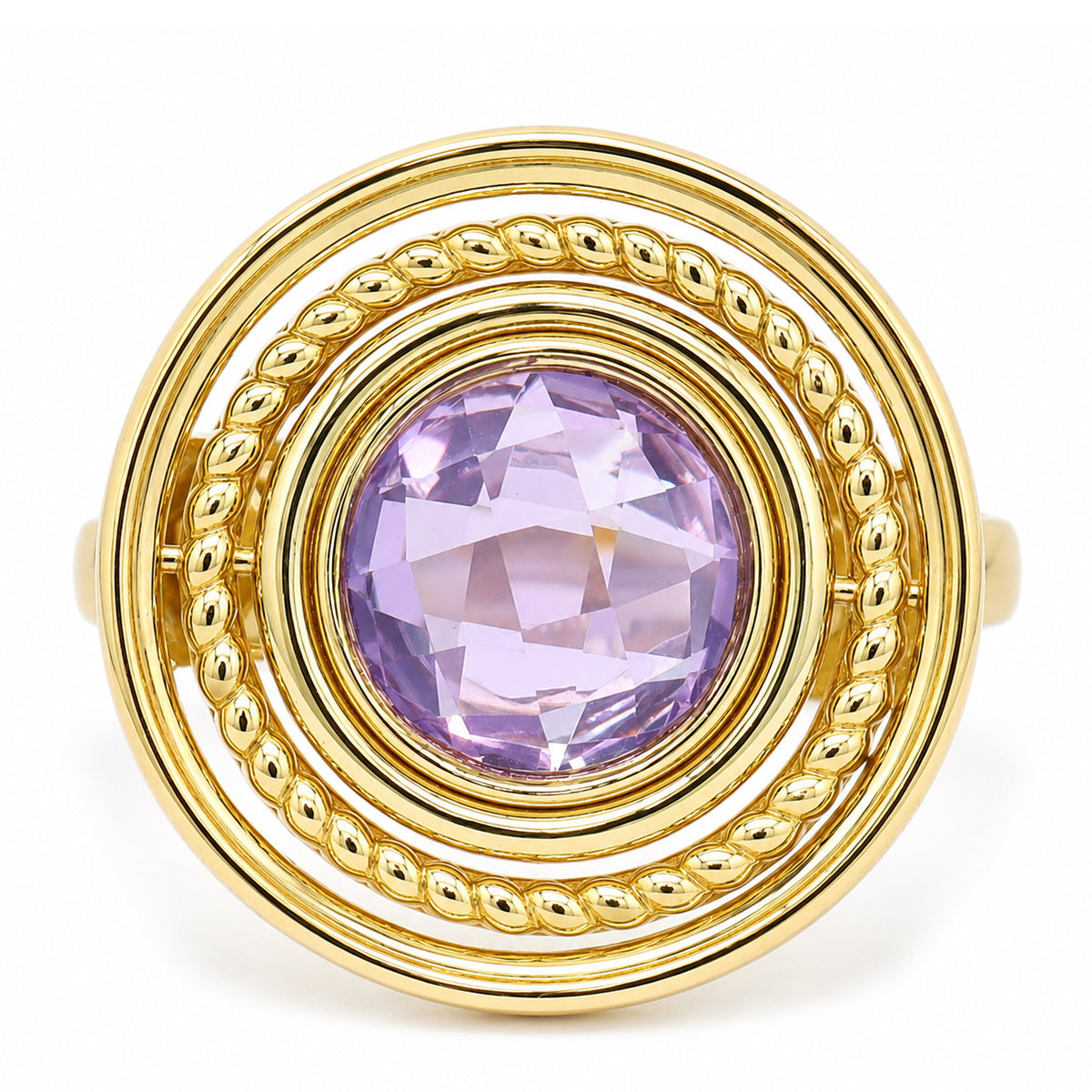 Kristen Amato 3.60ctw Pink Amethyst Ring