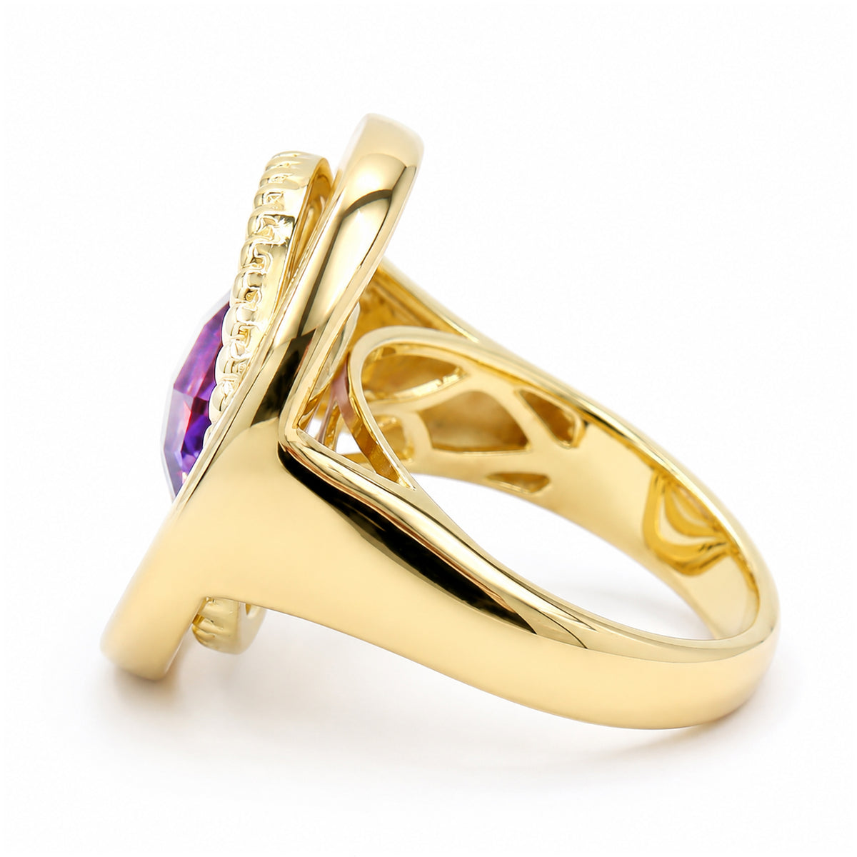 Kristen Amato 3.60ctw Pink Amethyst Ring
