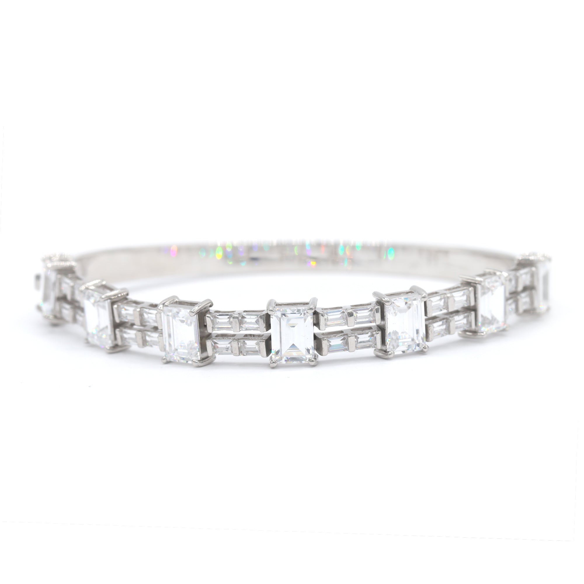 Signity Sterling Silver Cubic Zirconia Bracelet