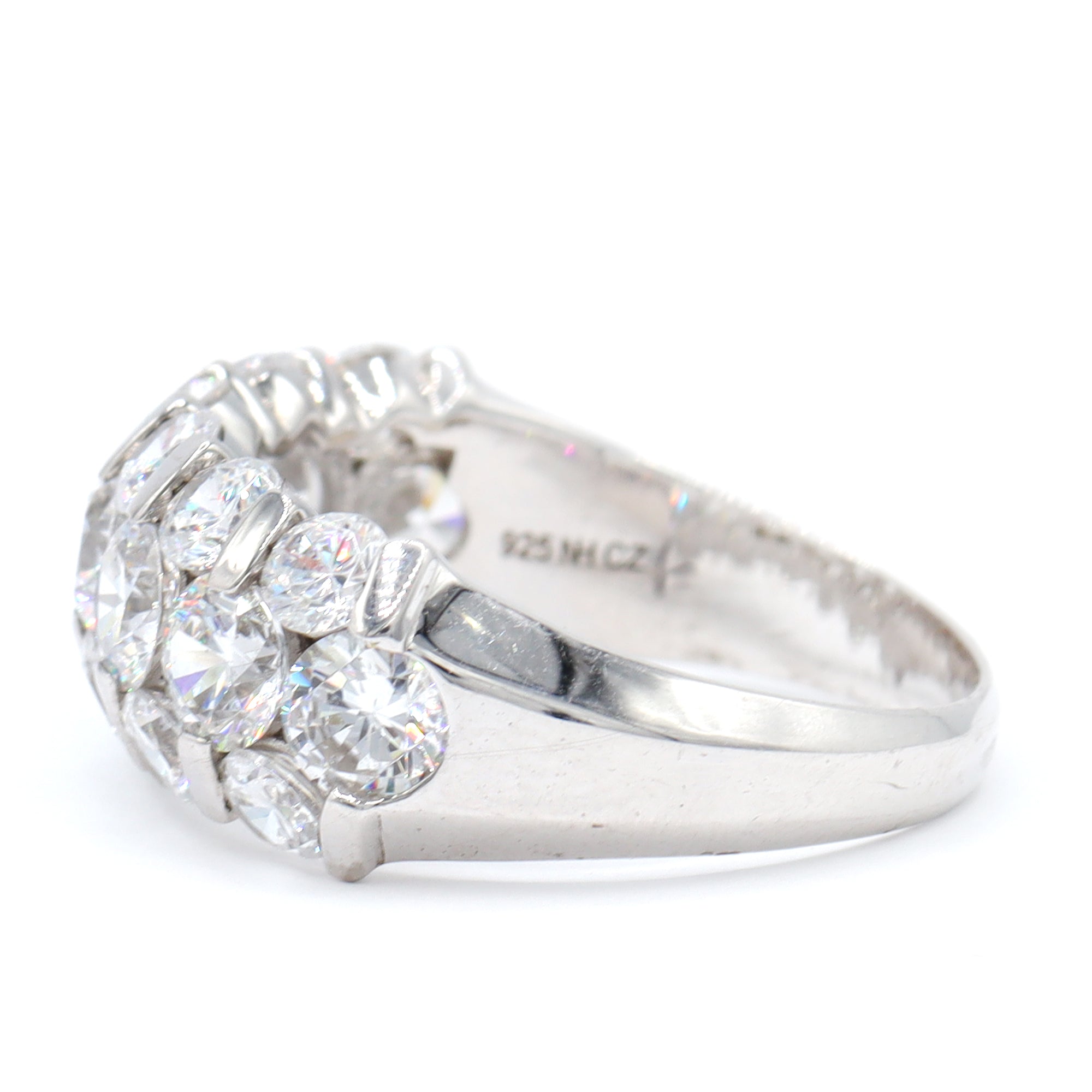 Signity Sterling Silver Cubic Zirconia Ring CANNOT BE RESIZED