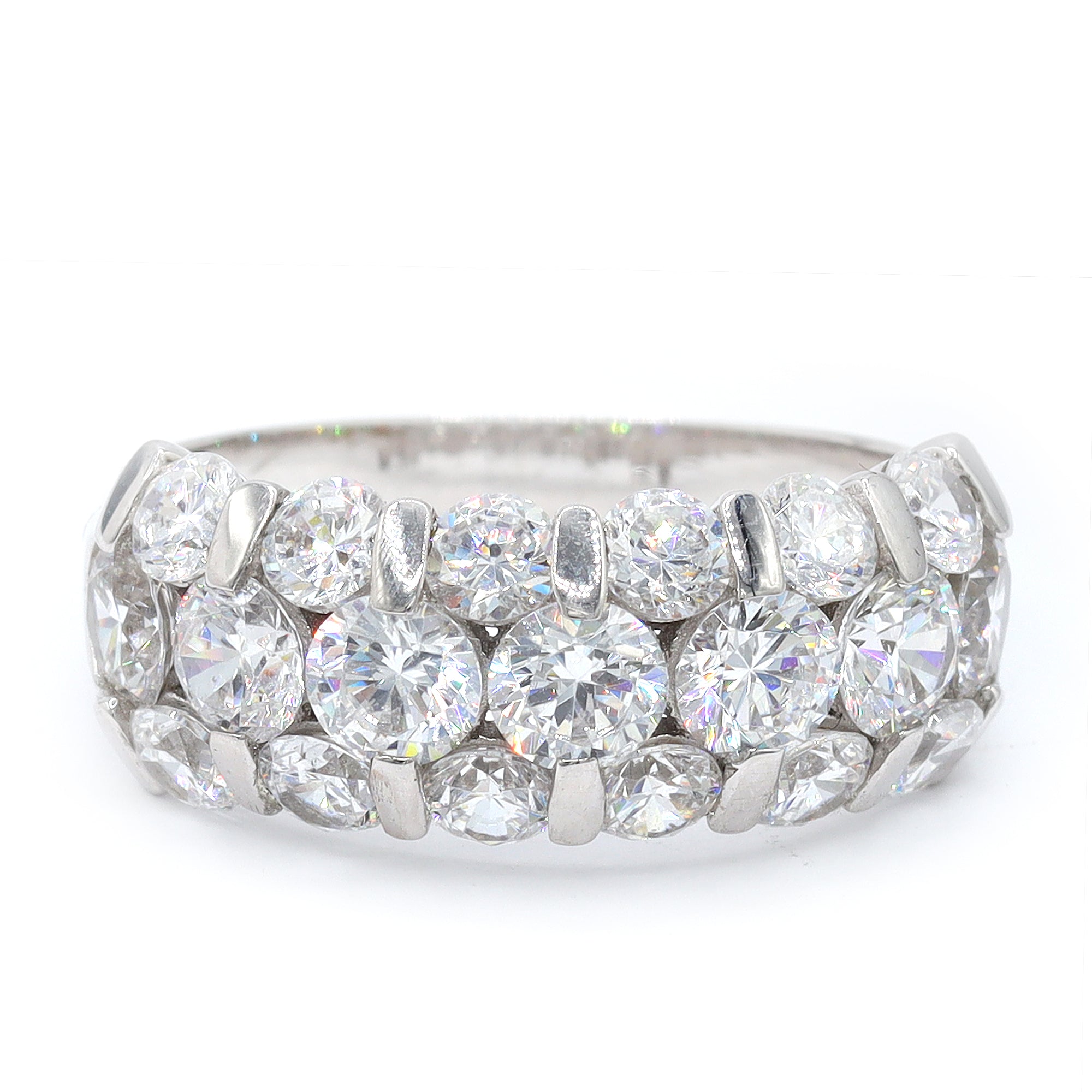 Signity Sterling Silver Cubic Zirconia Ring CANNOT BE RESIZED