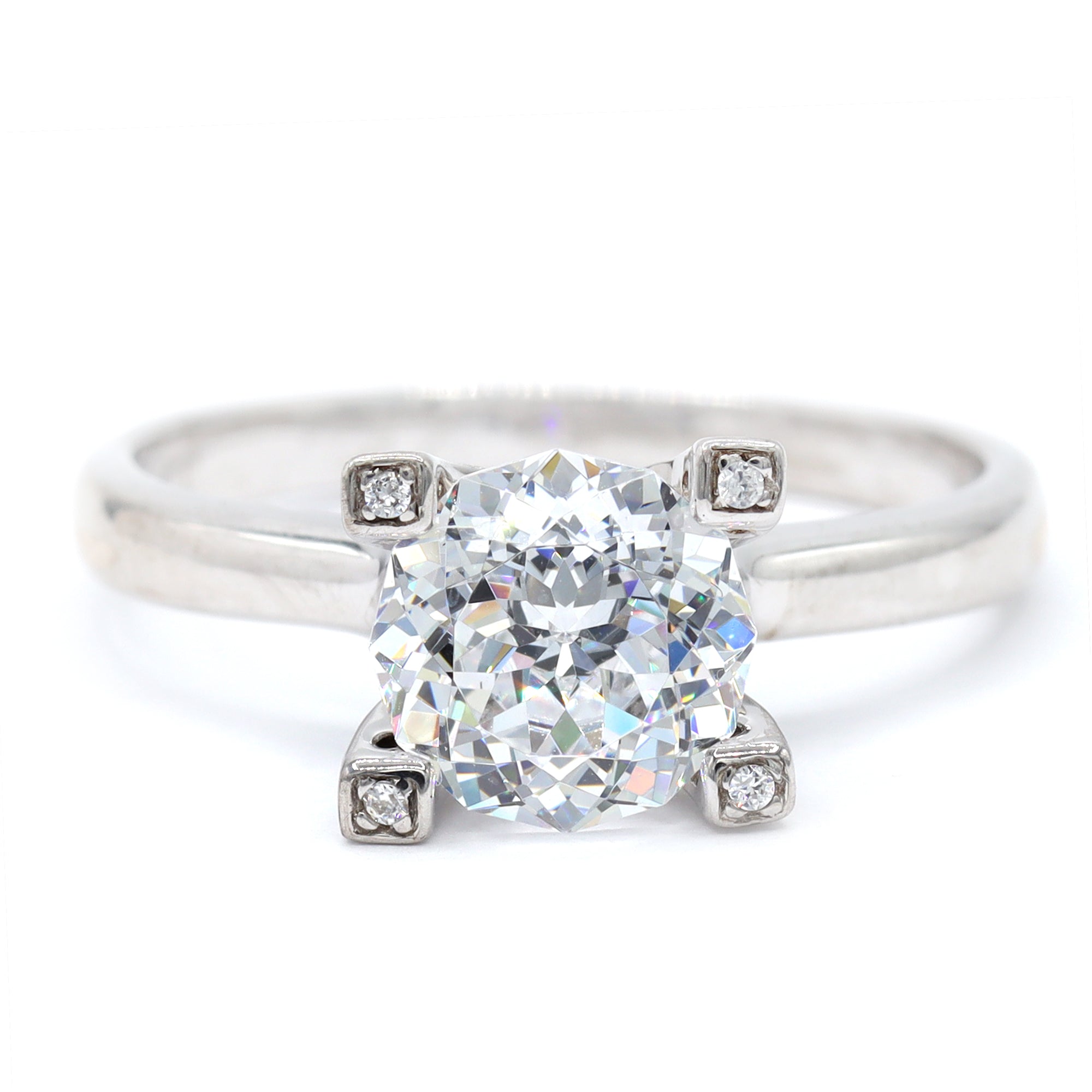 Signity Sterling Silver Cubic Zirconia Ring CANNOT BE RESIZED