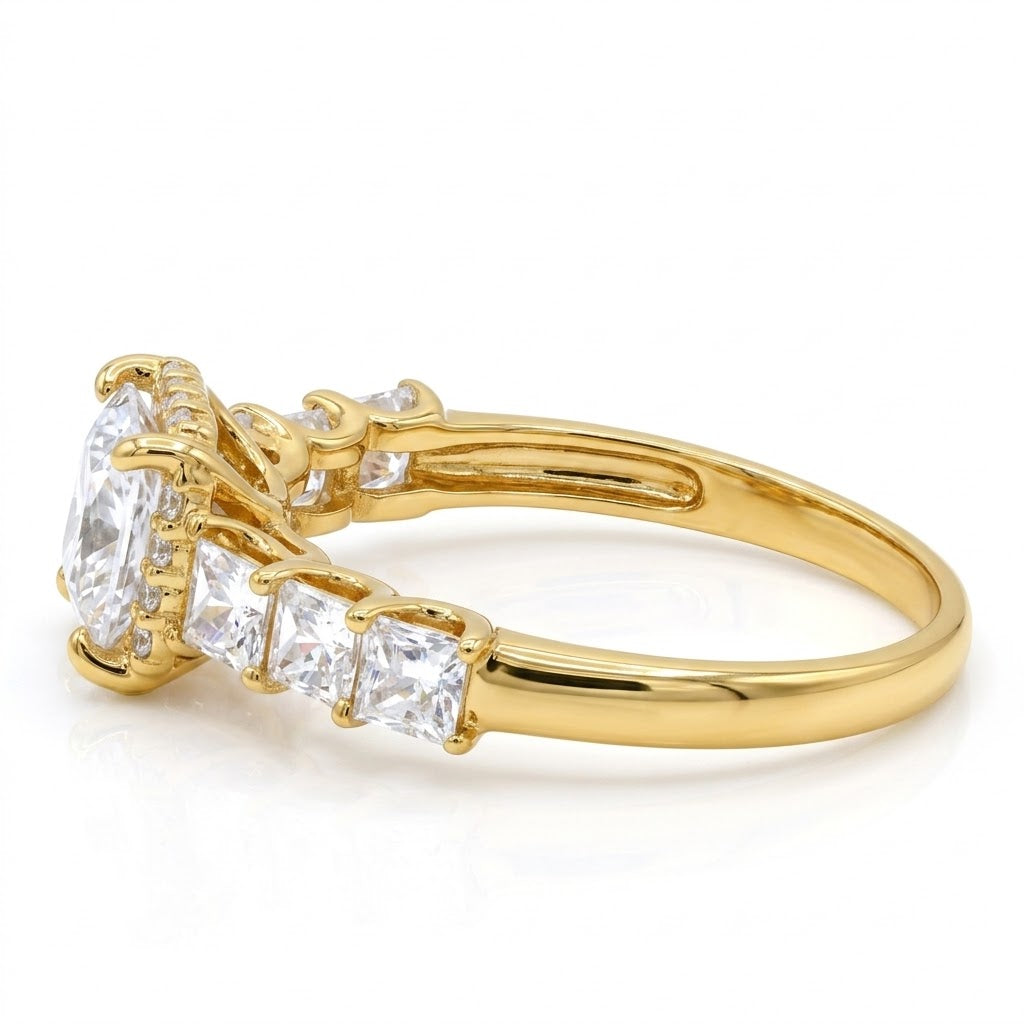 Signity Sterling Silver Choice of Color Cubic Zirconia Ring CANNOT BE RESIZED