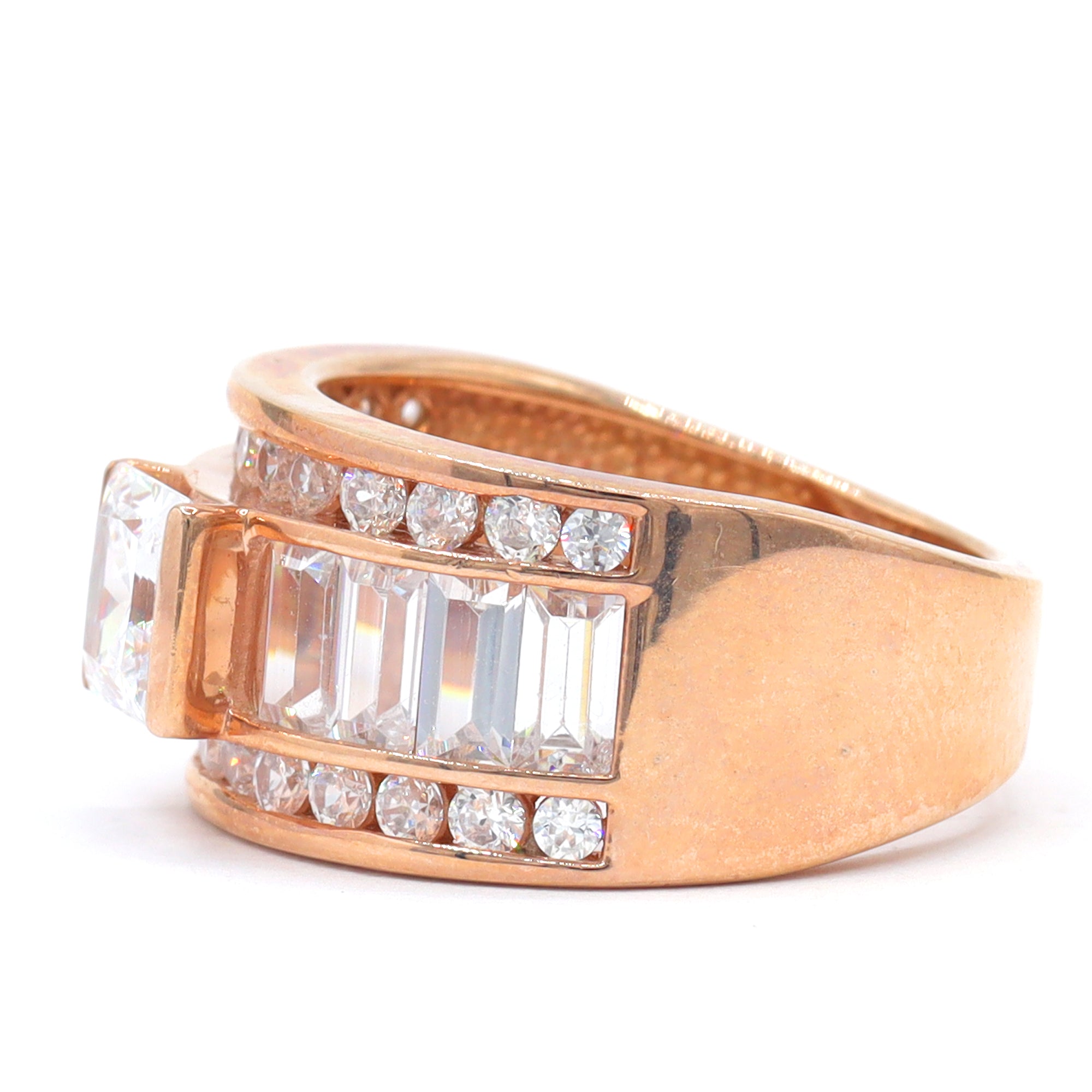Signity Sterling Silver Cubic Zirconia Ring CANNOT BE RESIZED