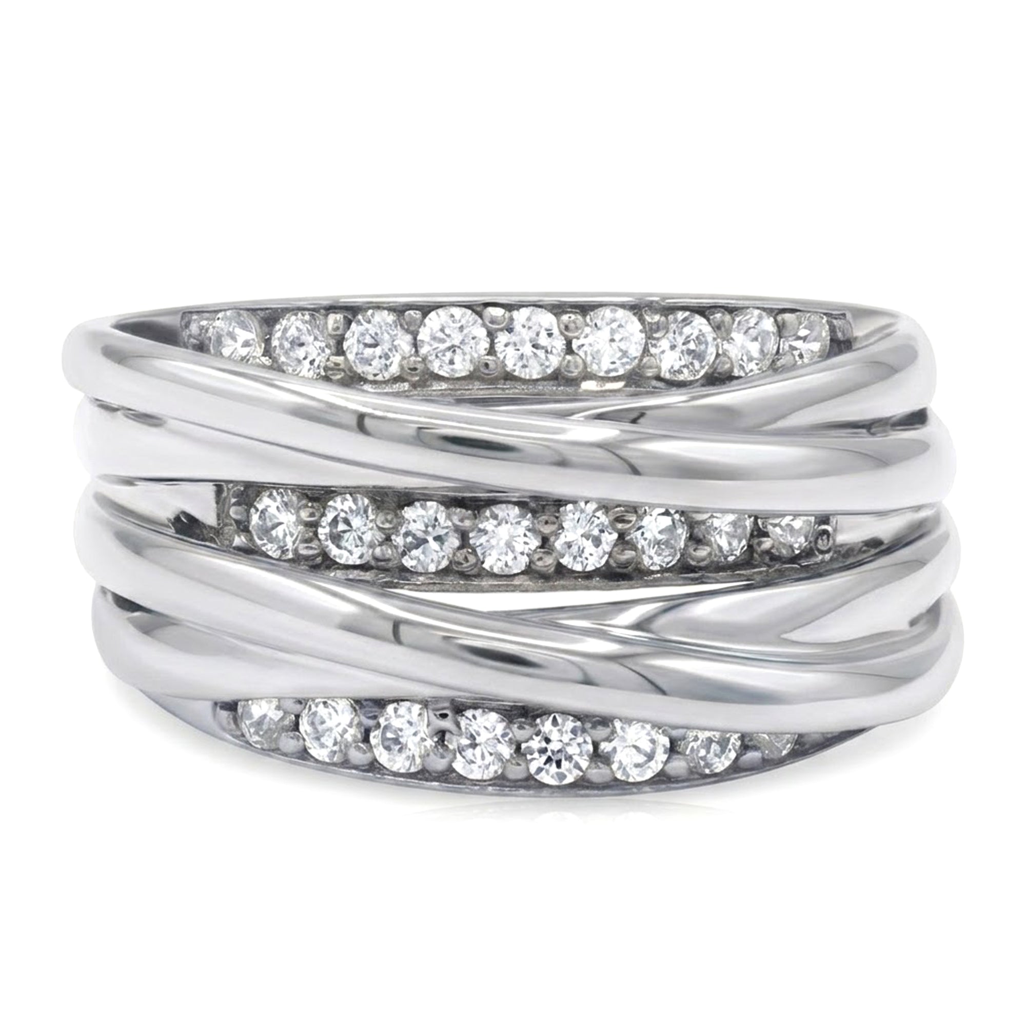 Signity Sterling Silver Choice of Color Cubic Zirconia Ring CANNOT BE RESIZED
