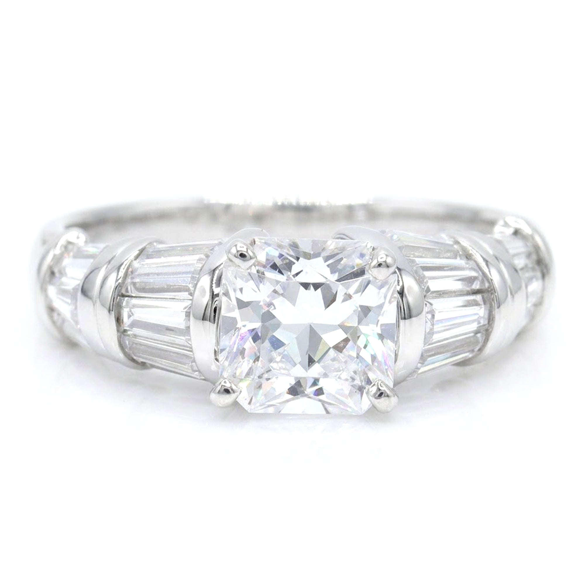 Signity Sterling Silver Cubic Zirconia Ring CANNOT BE RESIZED