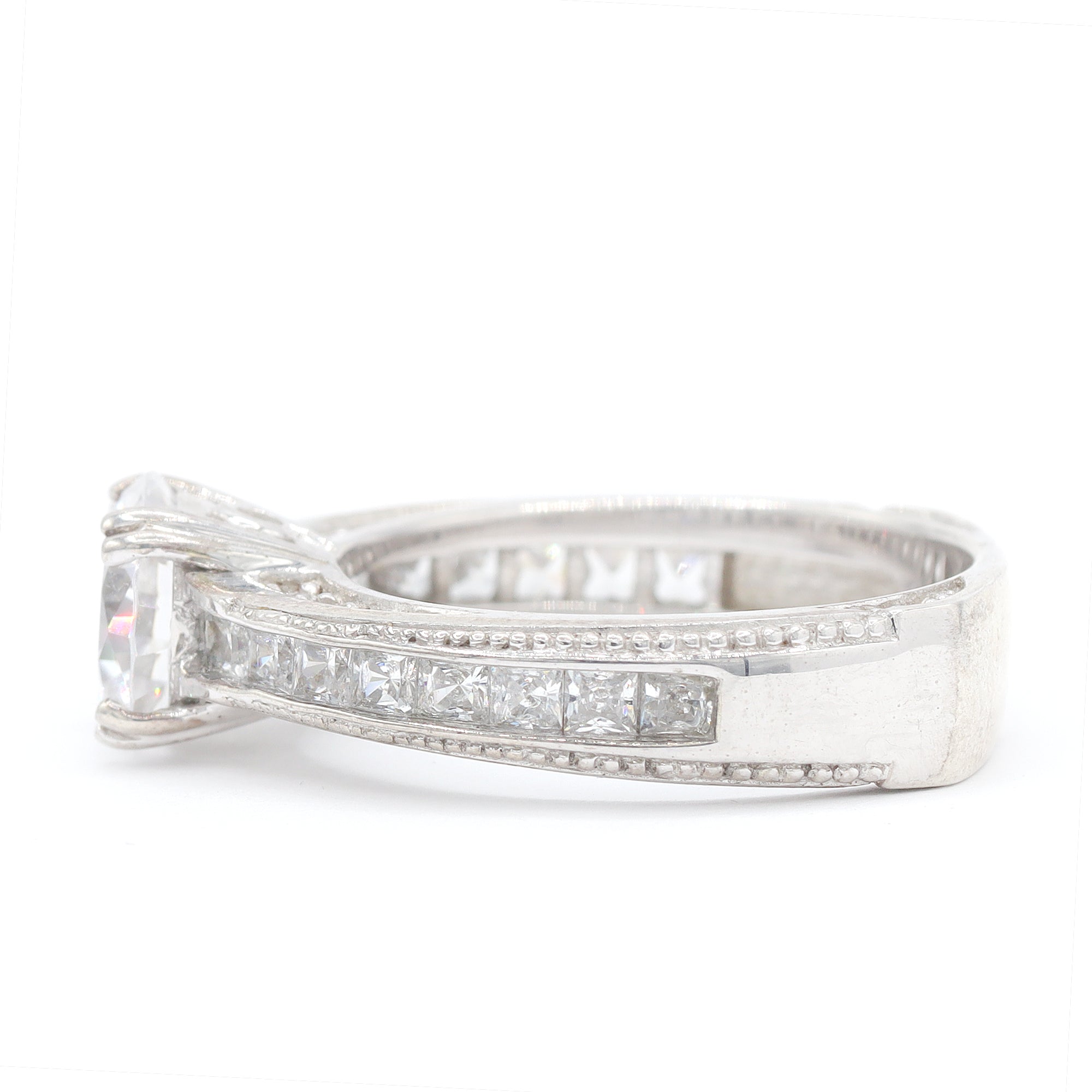 Signity Sterling Silver Cubic Zirconia Ring CANNOT BE RESIZED