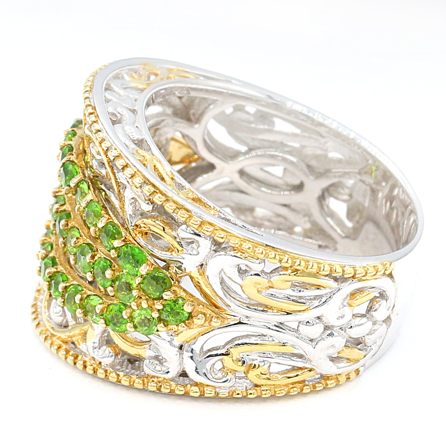 Gems en Vogue 1.56ct Chrome Diopside Ring