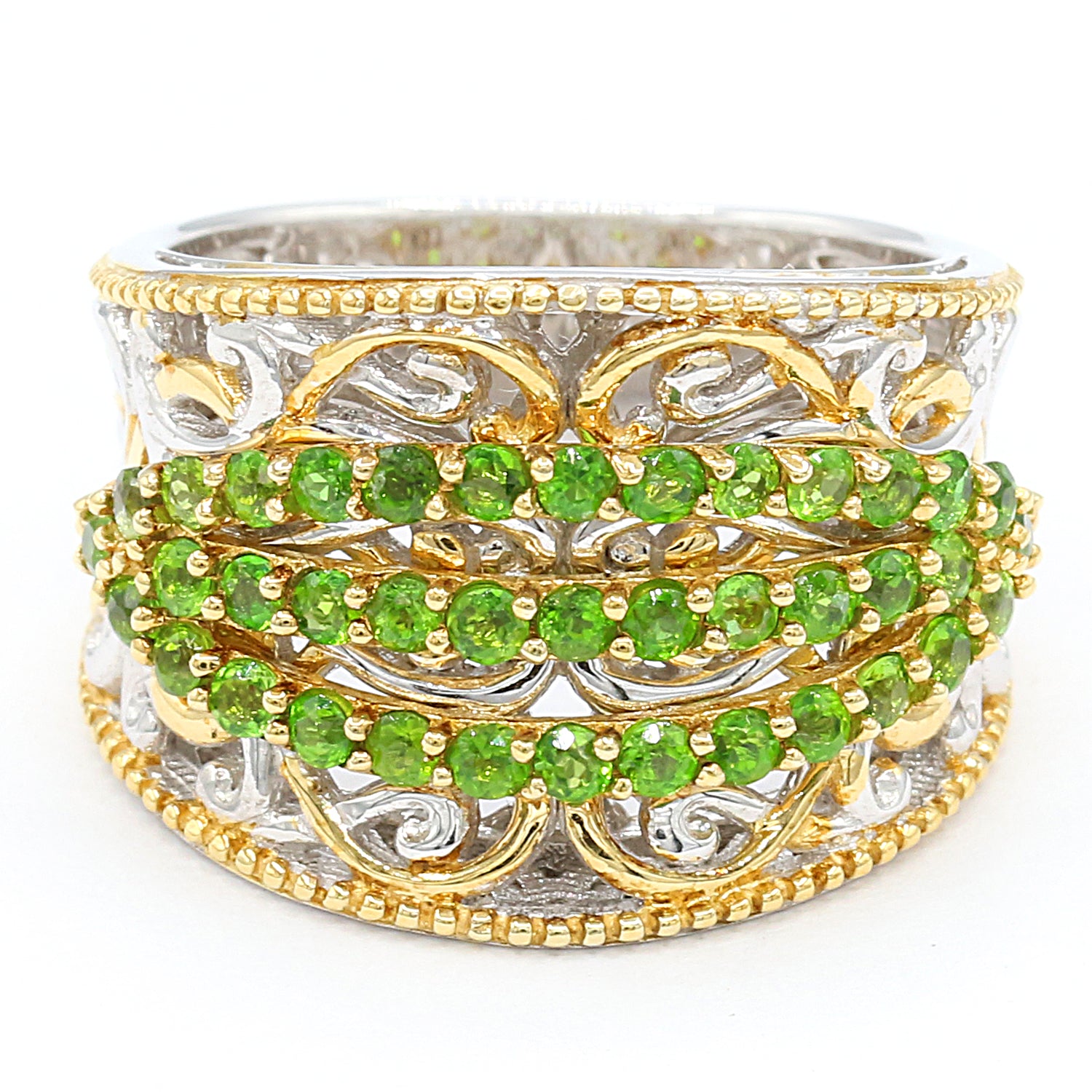 Gems en Vogue 1.56ct Chrome Diopside Ring