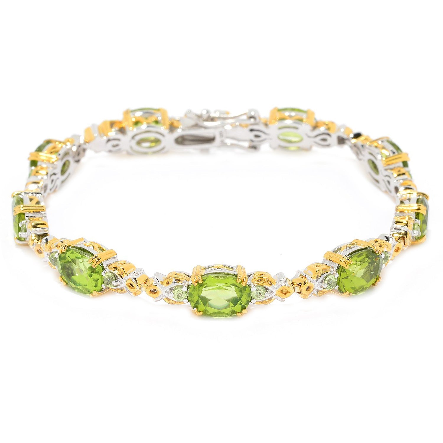 Peridot shop tennis bracelet